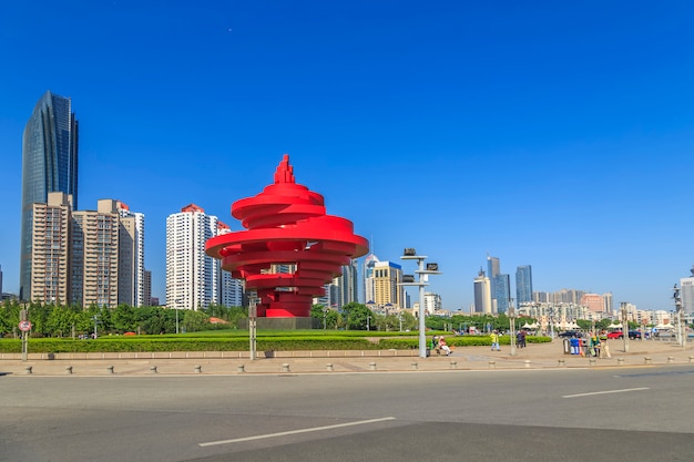 Scenic China Architecture and East Sea Cityscape – Free Download