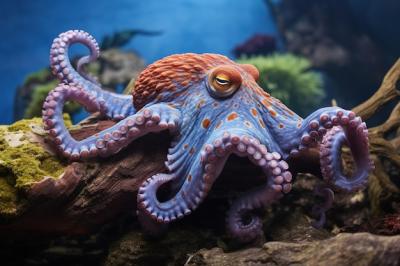 Octopus Closeup on the Sea Floor – Free Download