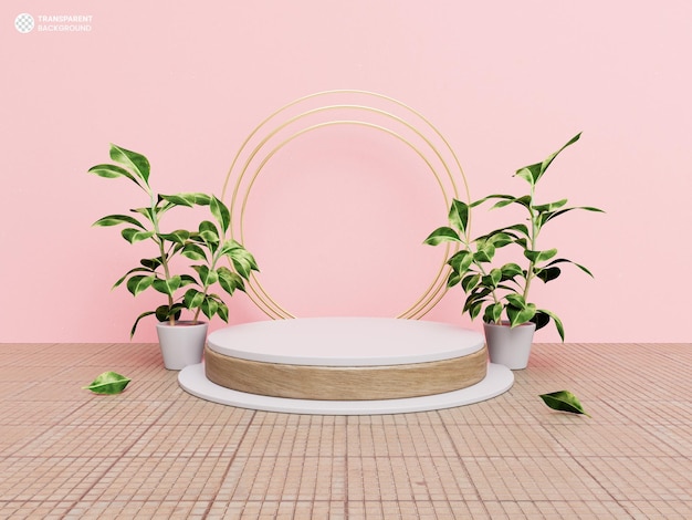 3D Podium Background for Product Display – Free Download