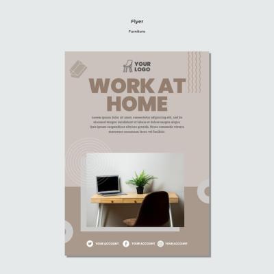 Furniture Concept Flyer Template – Free Download