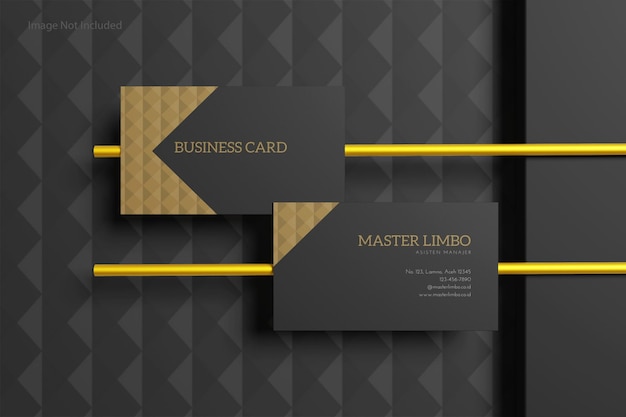 Business Card Mockup in Premium PSD Format – Free Download