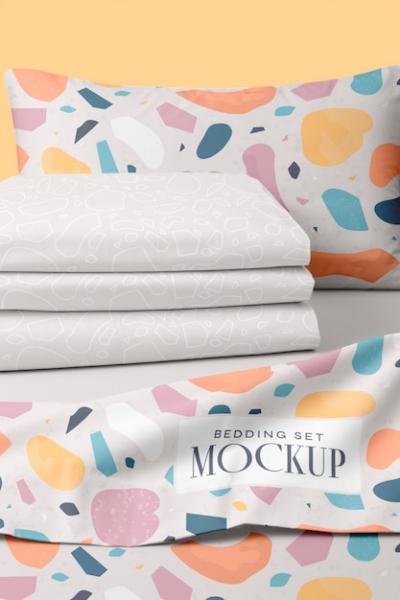 Bedding Set Mockup – Free Download