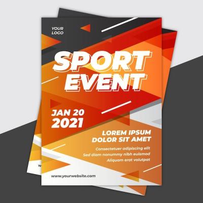 Sporting Event Poster Template – Free to Download
