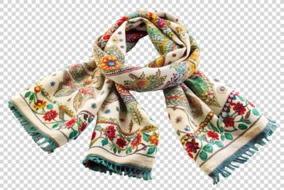Nakshi Kantha Scarf: A Beautiful Piece of Art – Free Download