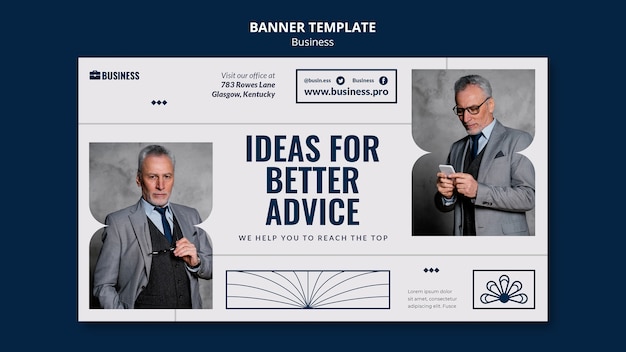 Professional Business Banner Template Design – Free Download