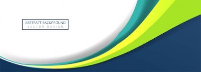 Abstract Colorful Business Wave Banner Design – Free Download