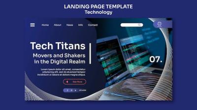 Technology Template Design – Free Stock Photo, Download for Free