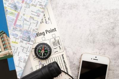 Starting Point Map for a Tour Guide – Free Download