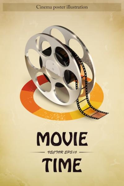 Cinema Movie Entertainment Poster – Free Download