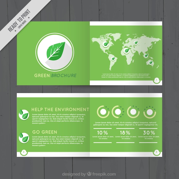 Environment-Focused Business Brochure – Free Download