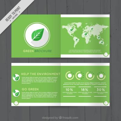 Environment-Focused Business Brochure – Free Download