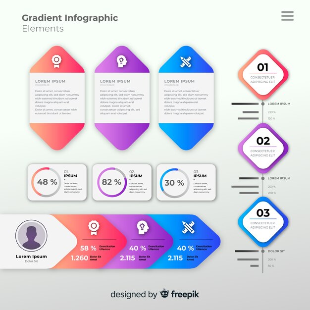 Infographic Elements Collection – Free Download