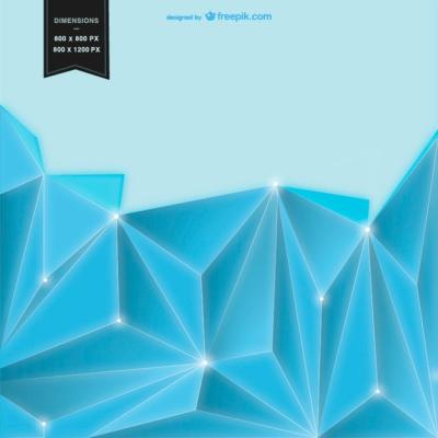 Geometric Shapes on a Blue Background – Free Stock Photo for Download