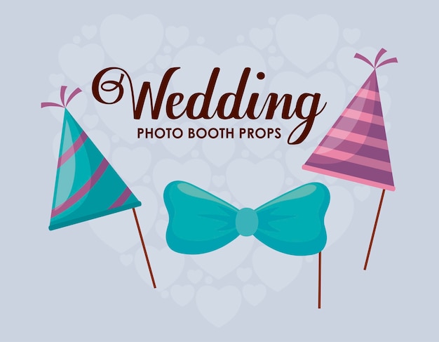 Decorative Party Hats with Bow – Free Stock Photo for Download