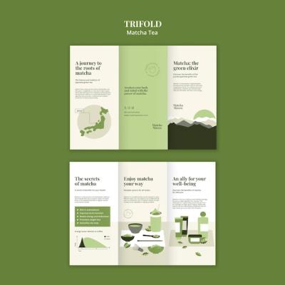 Matcha Tea Template Design – Free Download