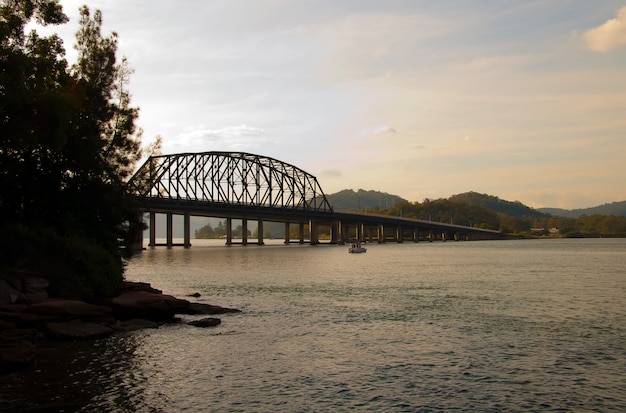 Bridge in the Ocean, Brooklyn, Australia – Daytime Sky View | Free Stock Photo Download