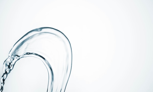 Abstract Water Shape on Light Background – Free Download