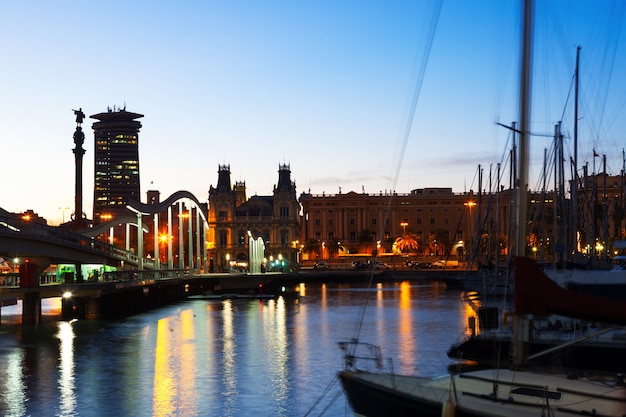 Stunning Sunset Over Barcelona, Spain – Free Download