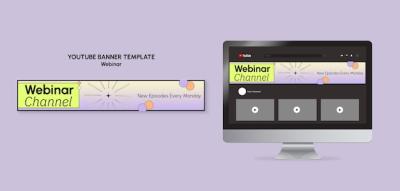Gradient Webinar Template Design – Free Stock Photo, Download Free