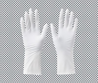 Magnificent Latex Gloves Isolated on Transparent Background – Free Stock Photo for Download