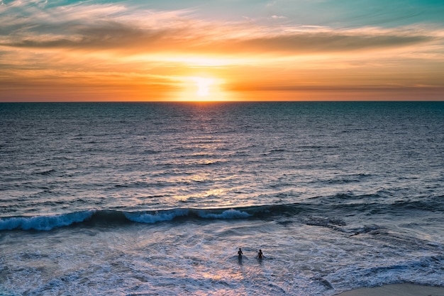 Stunning Seascape at Sunset – Free Download