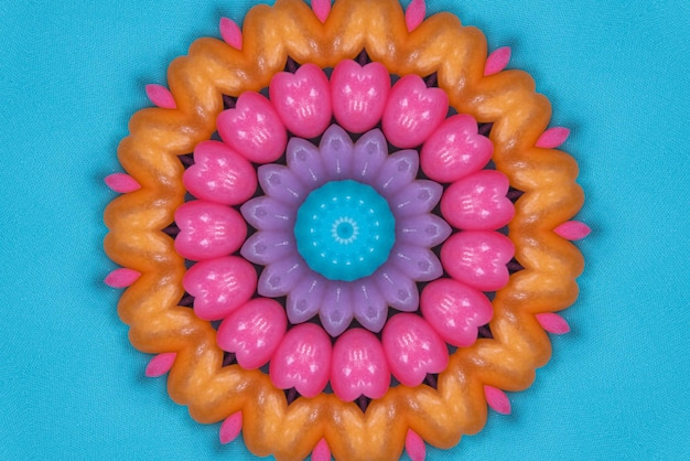Colorful Mandala Artwork 3D Pattern Background – Free to Download
