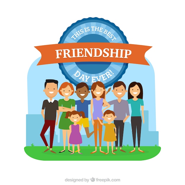 Celebrating Friendship Day with Happy People – Free Stock Photos for Download