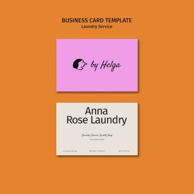 Laundry Service Template Design – Free Download