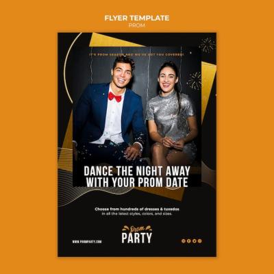 Graduation Prom Flyer Template – Free Download