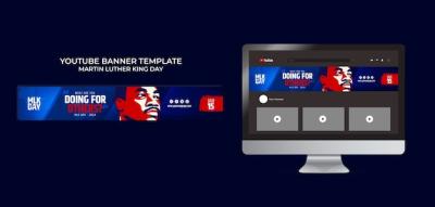 Martin Luther King Day Template Design – Download Free Stock Photo