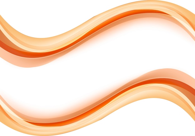 Abstract Colorful Flowing Business Wave on White Background – Free Download
