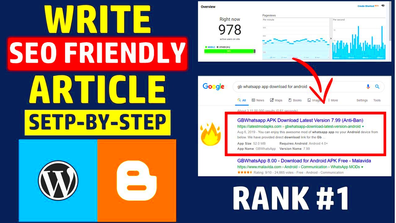 How to Write SEO FRIENDLY ARTICLE in 2020 on BloggerWordpress  YouTube