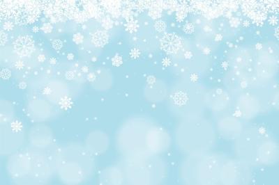 Realistic Snowflake Border – Free Download for Your Projects