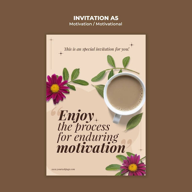 Inspirational Quotes PSD Template – Free Download