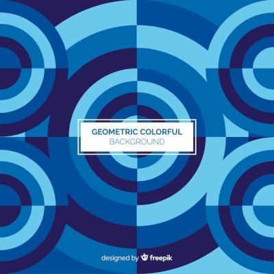 Colorful Geometric Background – Free Download