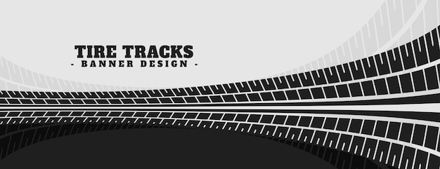Dirty Tire Track Pattern Grunge Texture Banner – Free Stock Photo, Download for Free