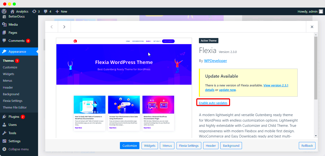How To Update WordPress Theme Without Losing Content  WPDeveloper