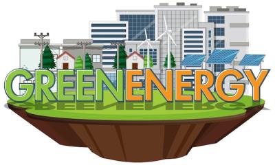 Green Energy from Wind Turbines and Solar Panels – Free Download