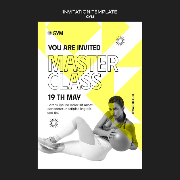 Gym Template Design – Free Stock Photo, Download Free