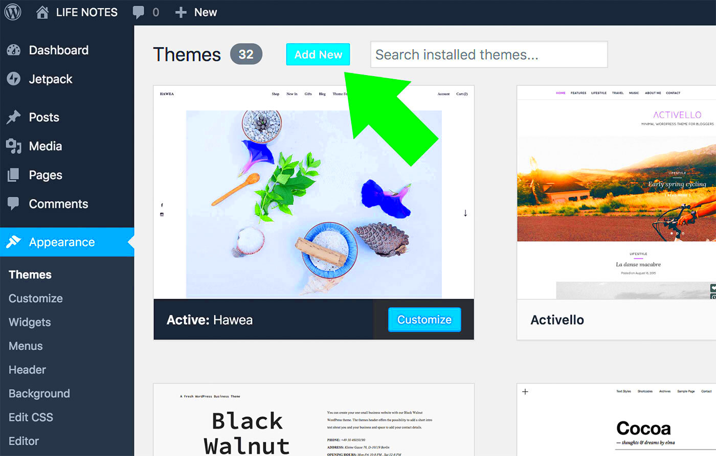 For WordPress Beginners How to Install a Free WordPress Theme  ElmaStudio