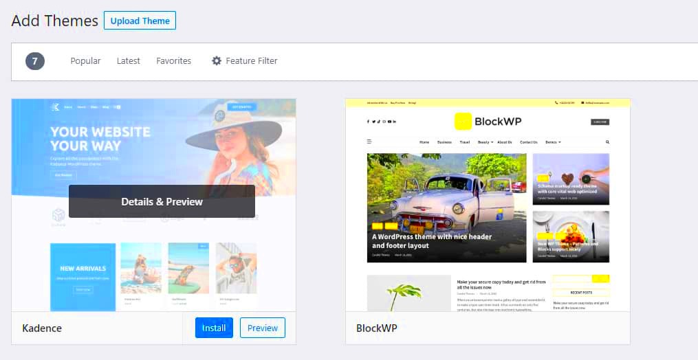 How To Install A WordPress Theme Quickly  ULTIDA