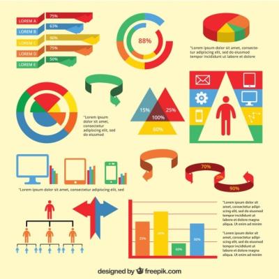 Colorful Infographic Elements â Free Download