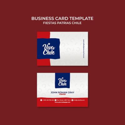 Fiestas Patrias Chile Template Design – Free Download