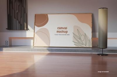 Canvas Frame Mockup – Free Stock Photo for Download