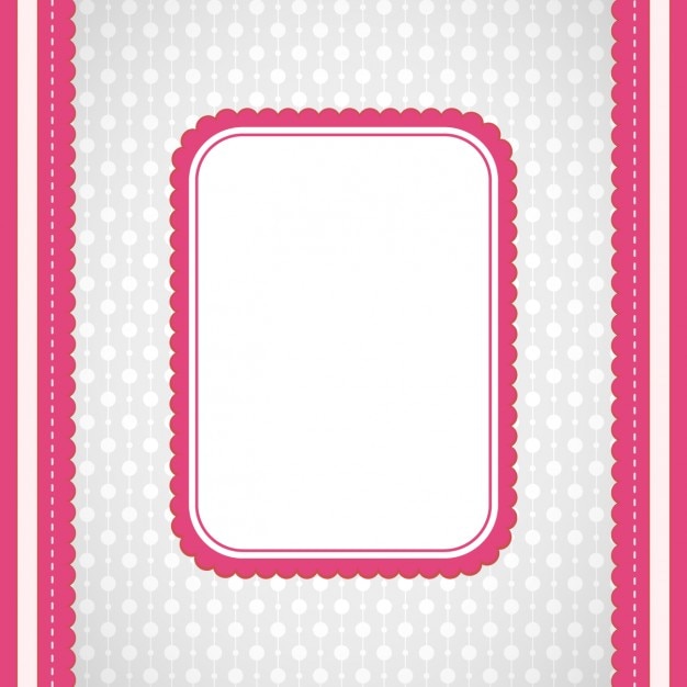 Pink Details Scrapbook Card – Free Download Stock Photo