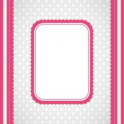 Pink Details Scrapbook Card – Free Download Stock Photo