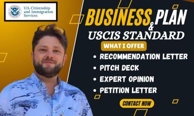 I Will Write USCIS Cover Petition Letter for EB2 NIW E2 O1 USA Immigration Green Card