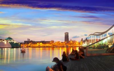 Port Vell Sunset in Barcelona – Free Stock Photo, Download for Free