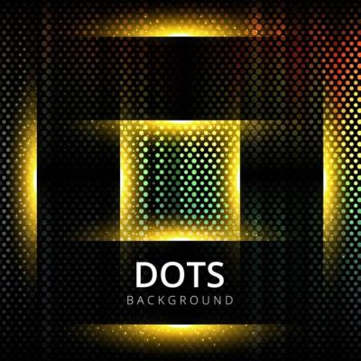 Dotted Background with a Square – Free Stock Photo for Download