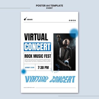 Event Poster Template – Free Download, Download Free Stock Photo